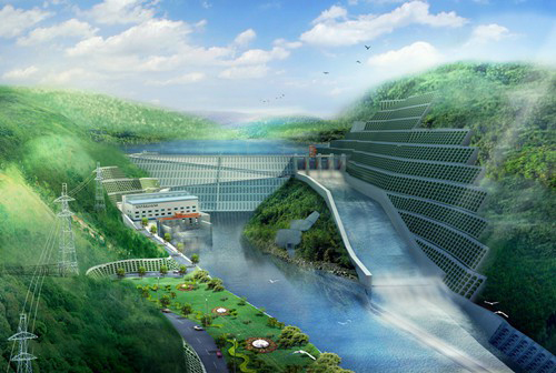 商洛老挝南塔河1号水电站项目